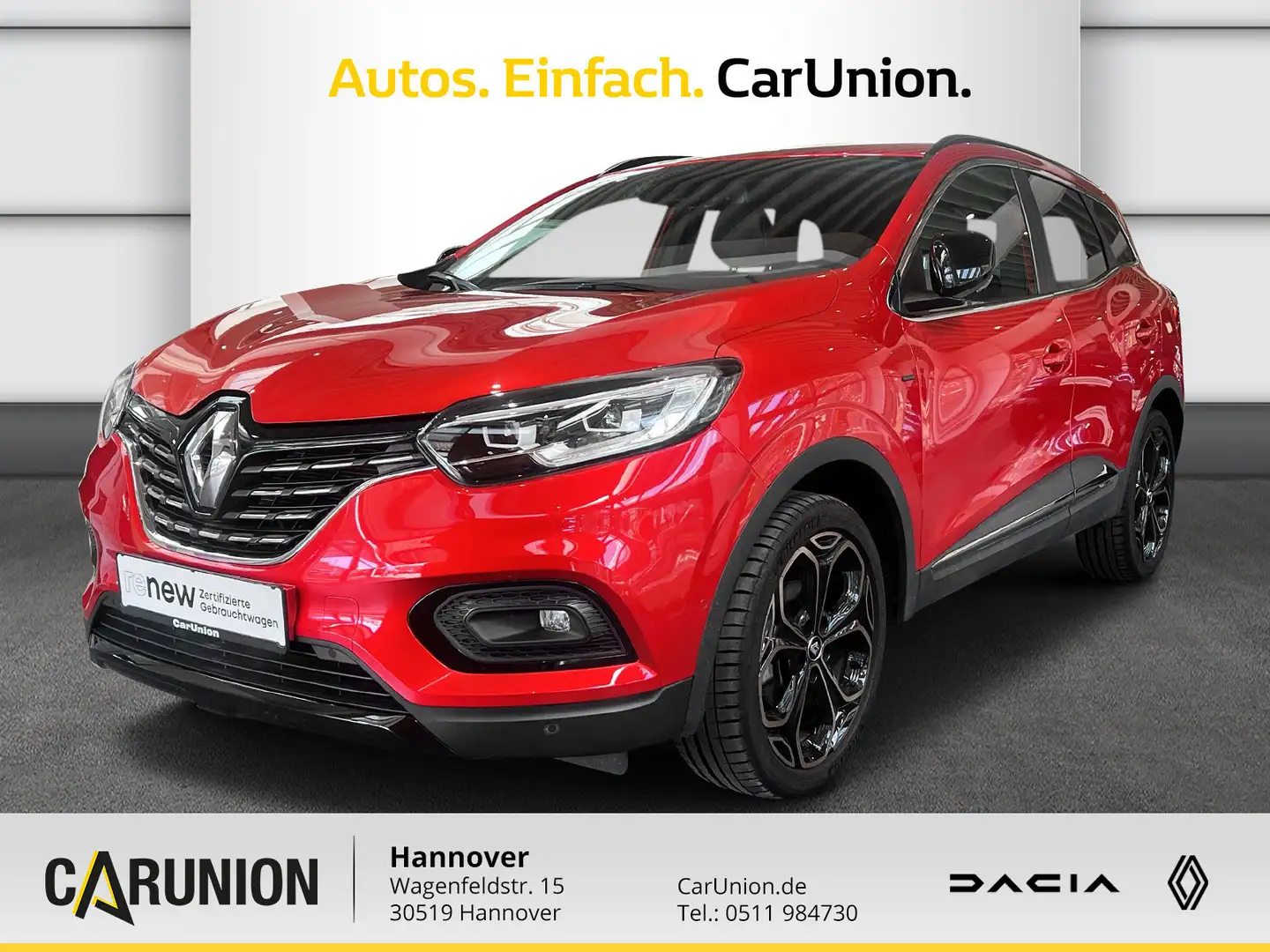Renault Kadjar Black Edition TCe 140 EDC GPF Rot - 1