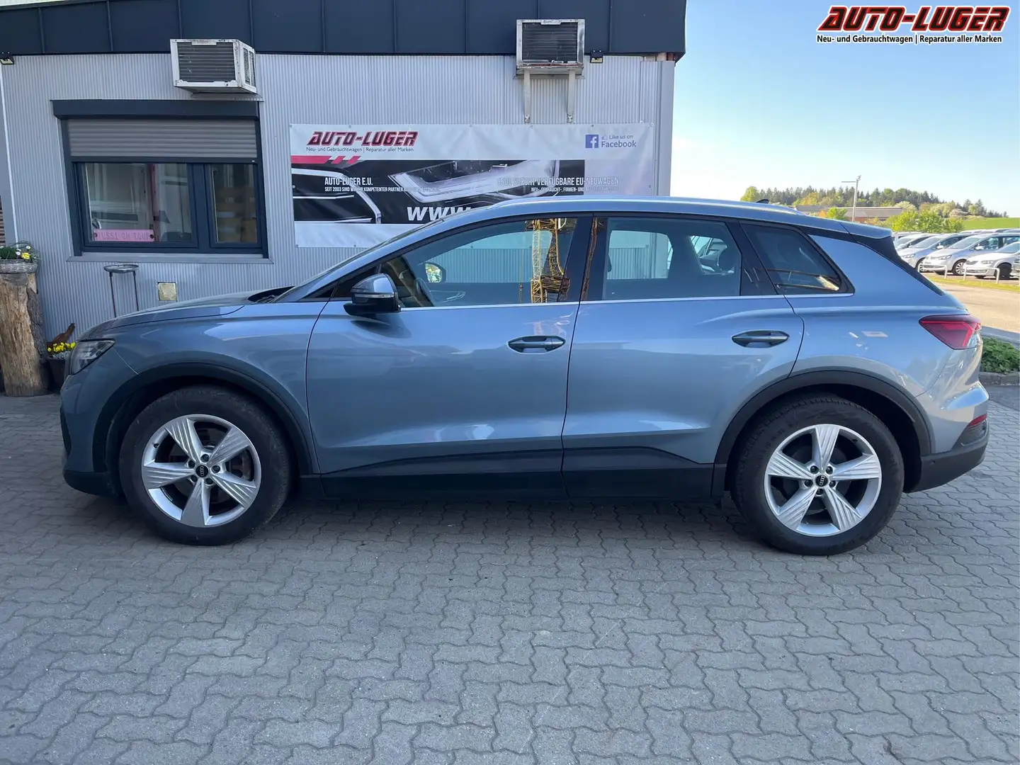 Audi Q4 e-tron 45 basis quattro 82 kWh *Matrix*AHK schwenkbar*... Blau - 2