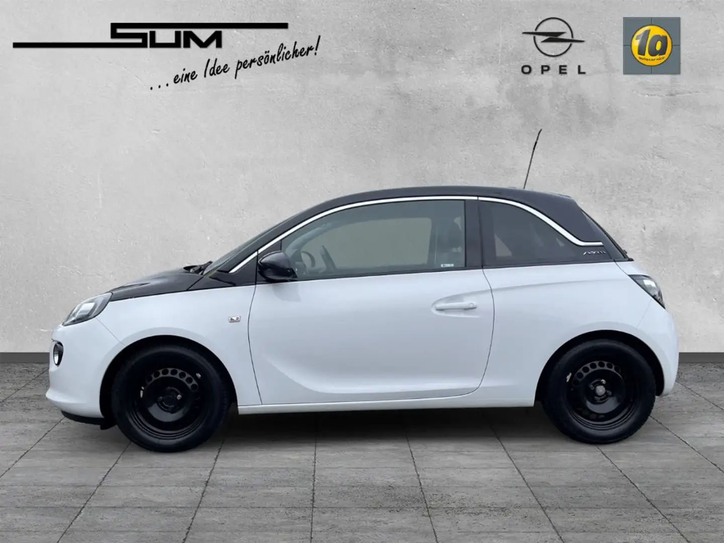 Opel Adam Black Jack 1.4 (2012- ) Klimaautom. - Sitz- u. Len Weiß - 2