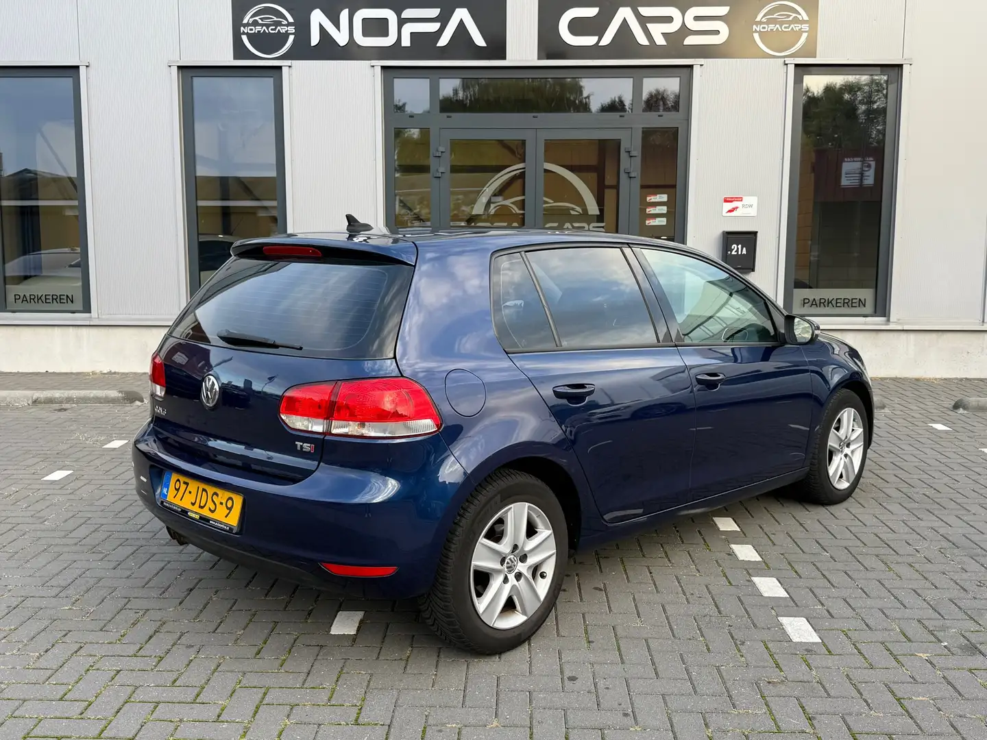 Volkswagen Golf 1.4 TSI Comfortline|Automaat|Navi|Bluetooth Blauw - 2