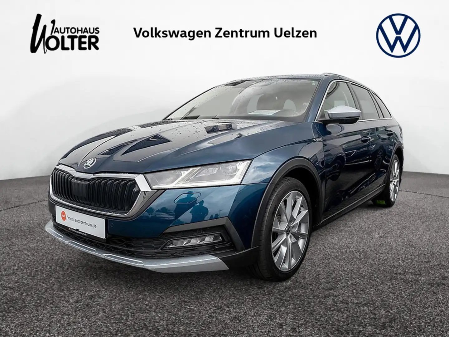 Skoda Octavia Scout 2.0 TDI 4x4 DSG AHK ACC DCC Nav Blu/Azzurro - 1