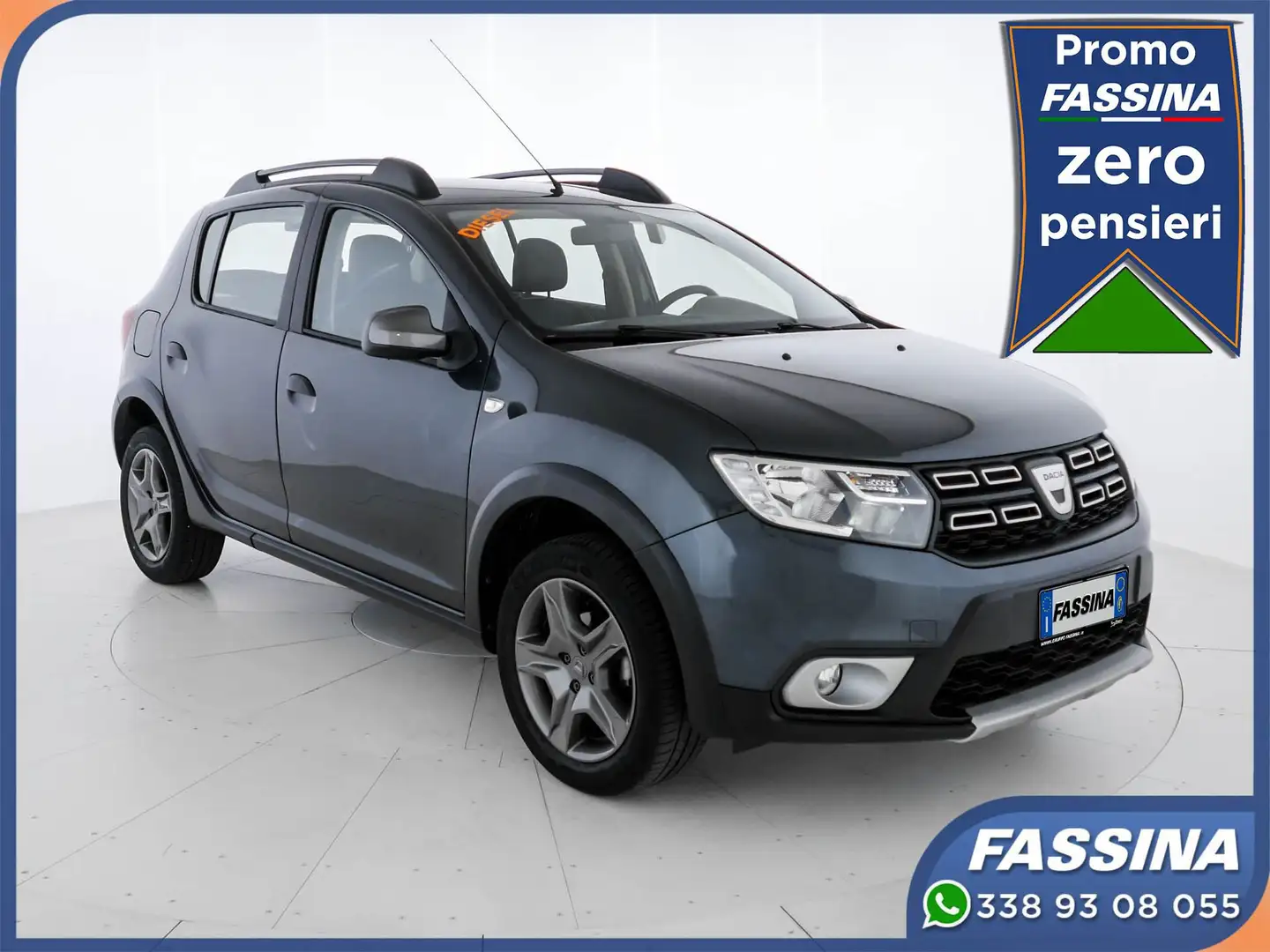 Dacia Sandero Sandero Stepway 1.5 dCi 8V 90CV Brave Grigio - 1