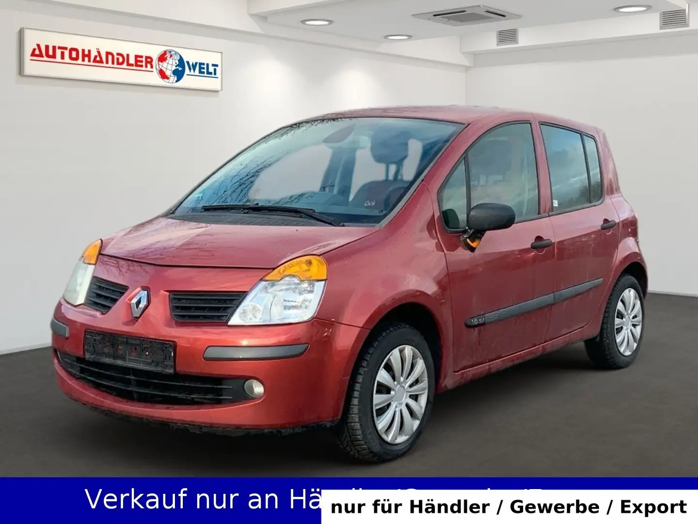 Renault Modus 1.6 Cite Klimaaut. Rot - 1
