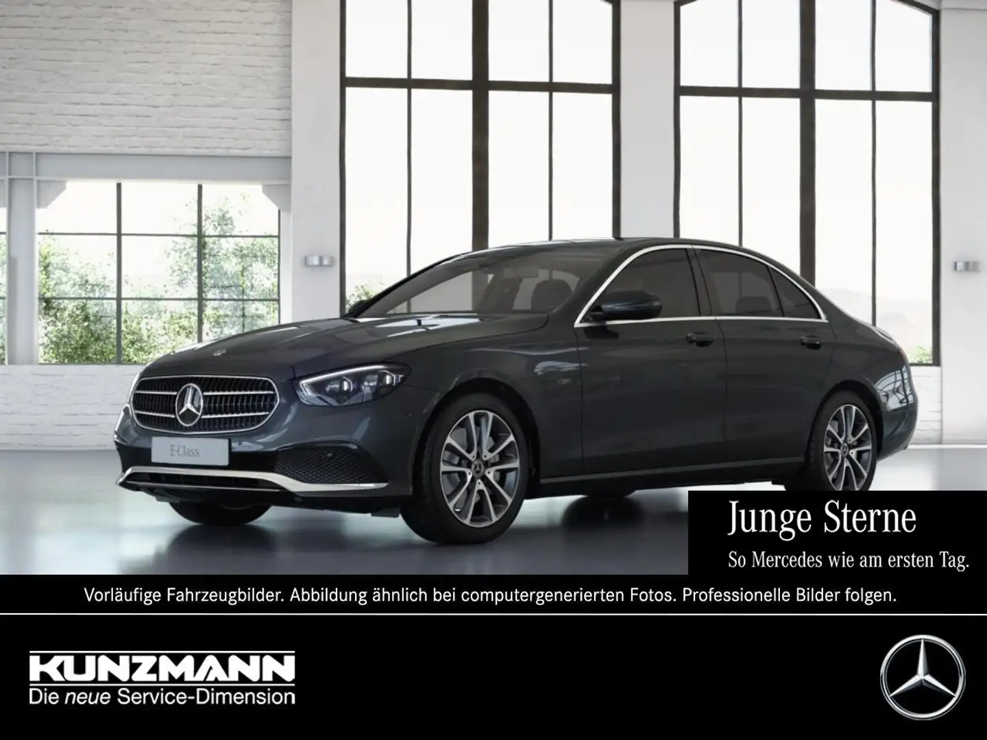 Mercedes-Benz E 300 de  Avantgarde Navi Schiebedach Distronic Grau - 1