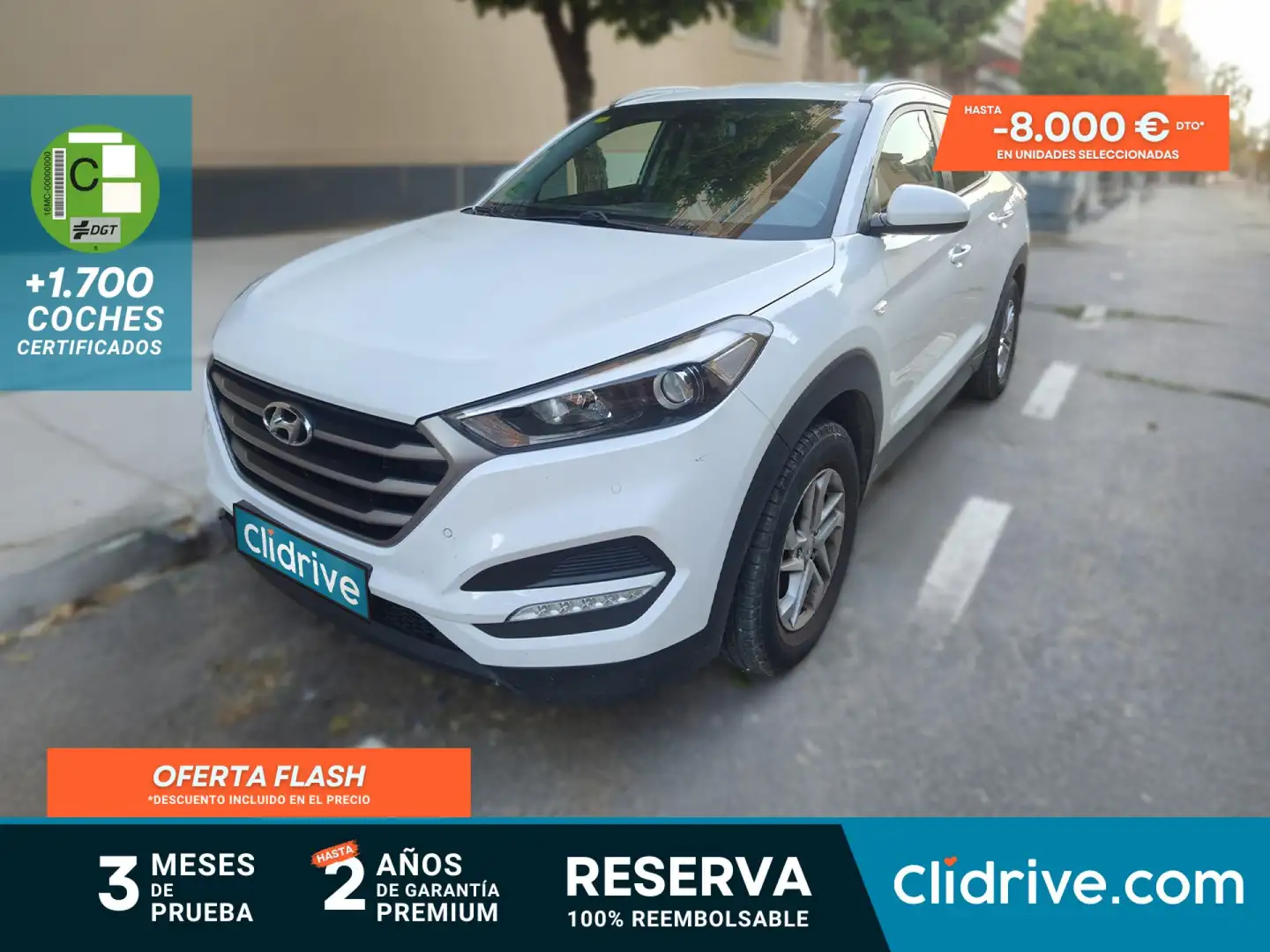 Hyundai TUCSON 1.6 GDI BD Essence 4x2 131 Blanco - 1