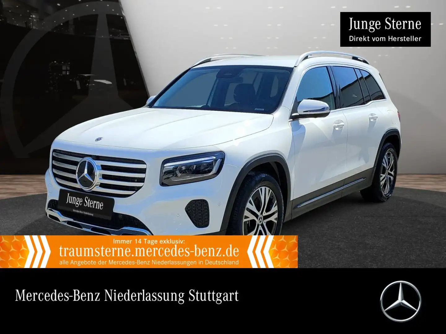 Mercedes-Benz GLB 250 4M PROGRESSIVE+360°+AHK+LED+TOTW+8G Blanco - 1