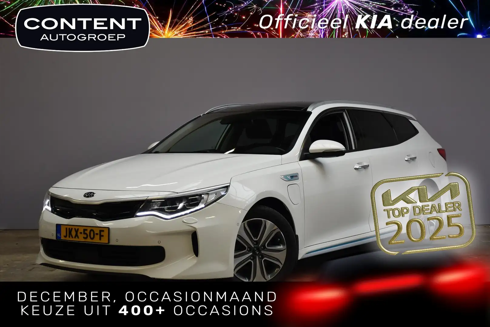 Kia Optima Sportswagon 2.0 GDi PHEV 205pk AT6 Business Execut Blanc - 1