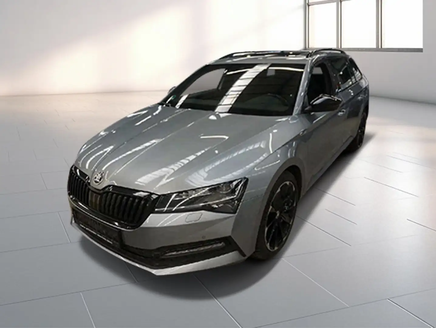 Skoda Superb Kombi 2.0 TDI SportLine Navi vc Pano AHK Grigio - 1