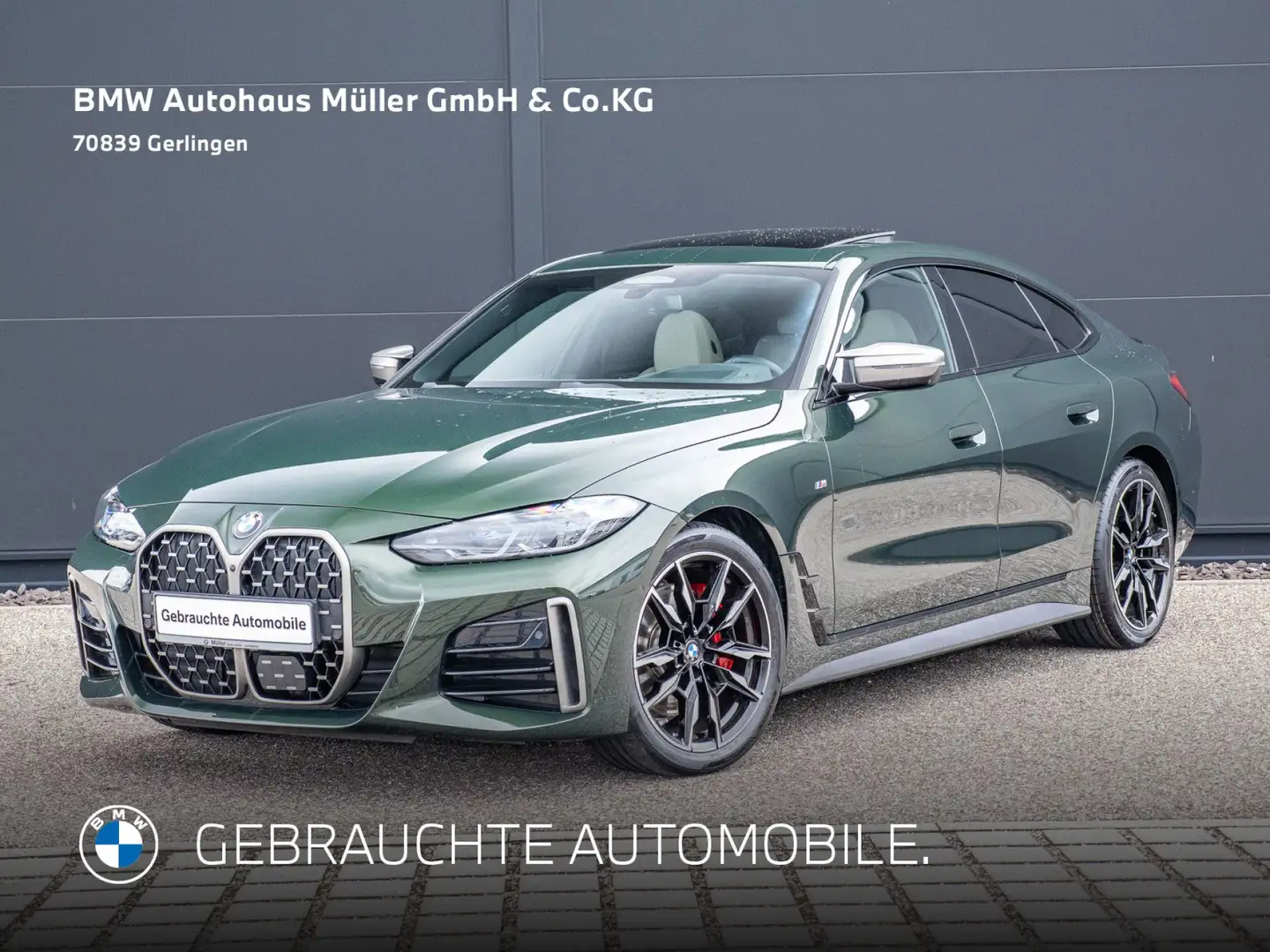 BMW 440 MiA xDrive Gran Coupé HUD ACC 360° GSD 1VB Зелений - 1