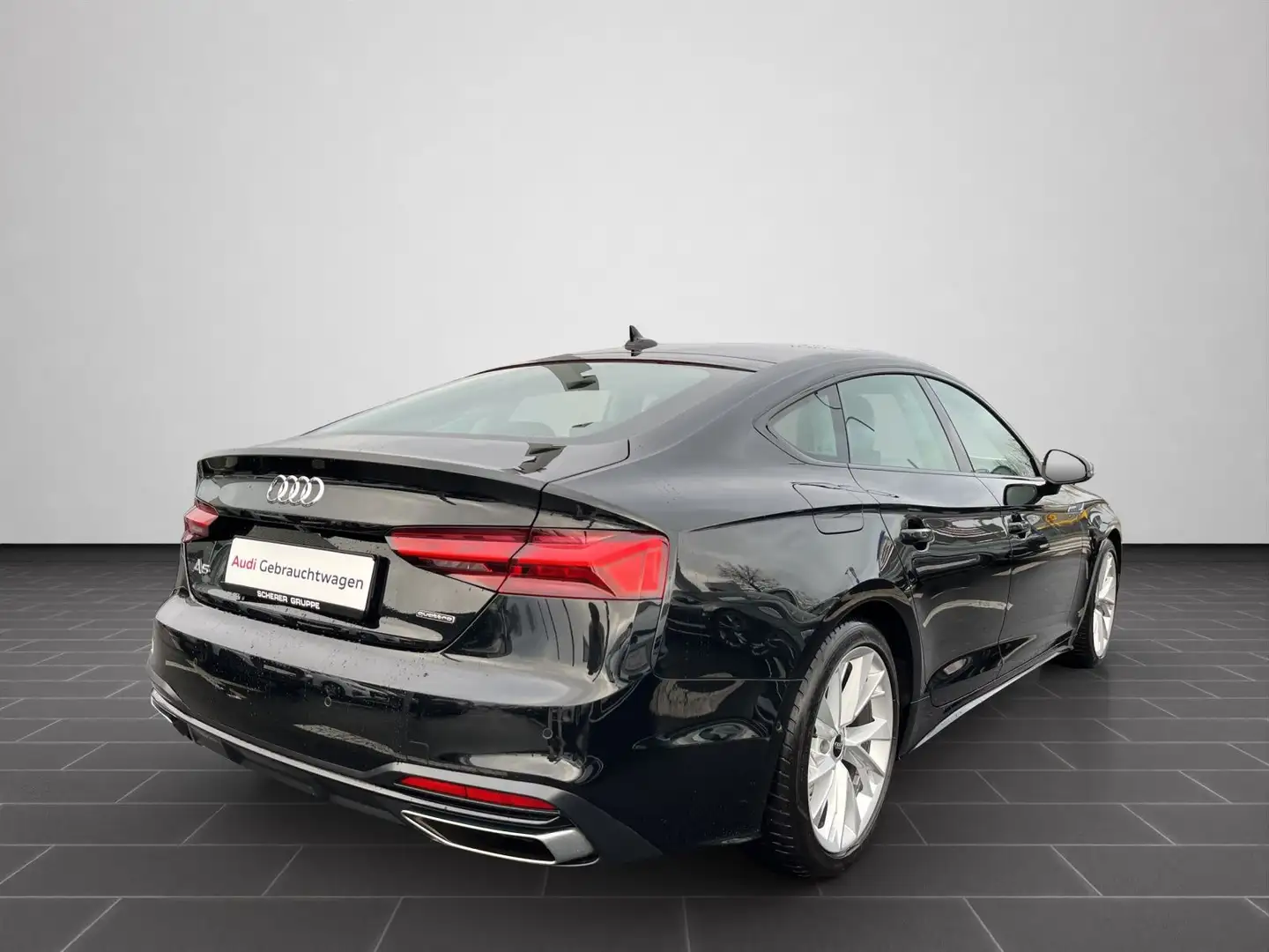 Audi A5 Advanced 40 TFSI quat./S tro. NAVI Schwarz - 2