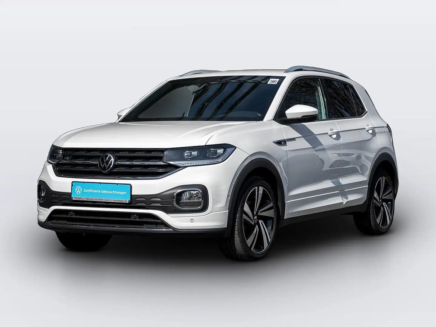 Volkswagen T-Cross 1.0 TSI R-LINE LM18 LED NAVI ACC Weiß - 2