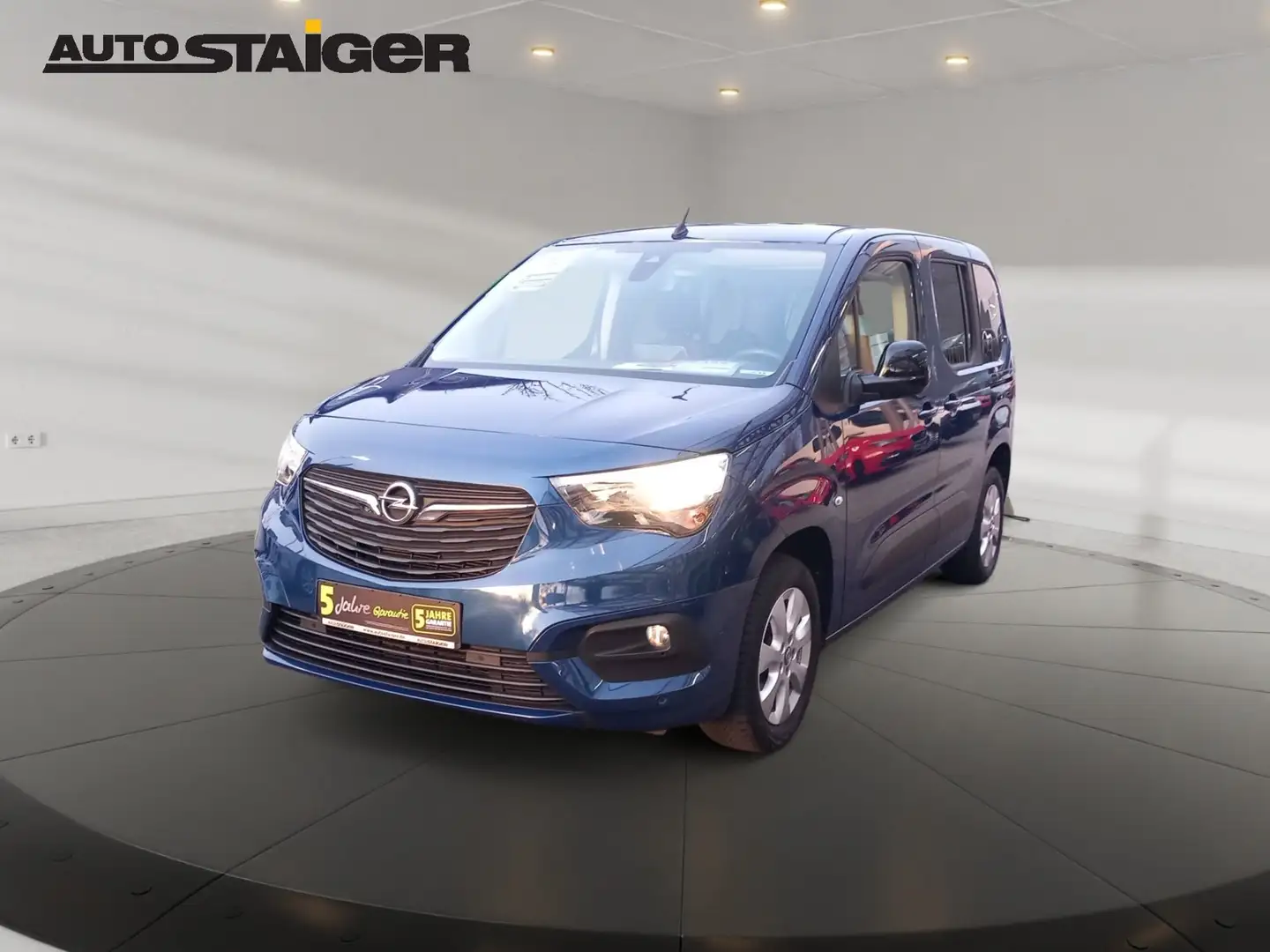Opel Combo Life E 1.5 D Elegance Navi, Klima, PDC, Blauw - 2