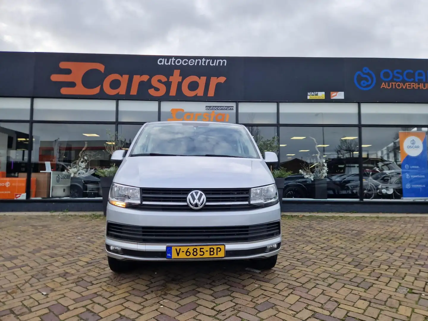 Volkswagen Transporter 2.0 TDI L2H1 DC Comfortline Plus|Navi|Cruise|Trekh Srebrny - 2