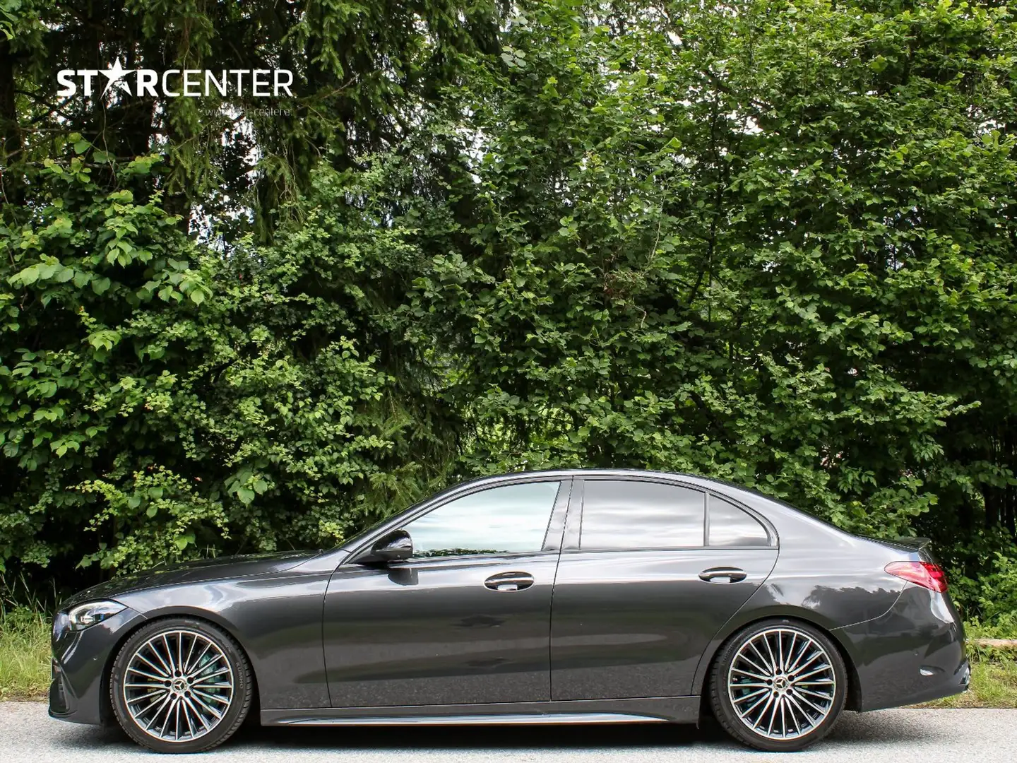 Mercedes-Benz C 220 d AMG Line *mit KW Gewindefahrwerk V3* Grau - 2
