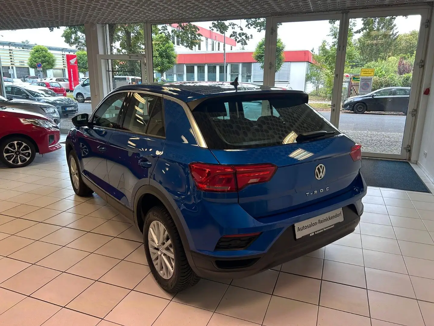 Volkswagen T-Roc 1.0 TSI Basis*AHK*SHZ*Klima*PDC* Blauw - 2