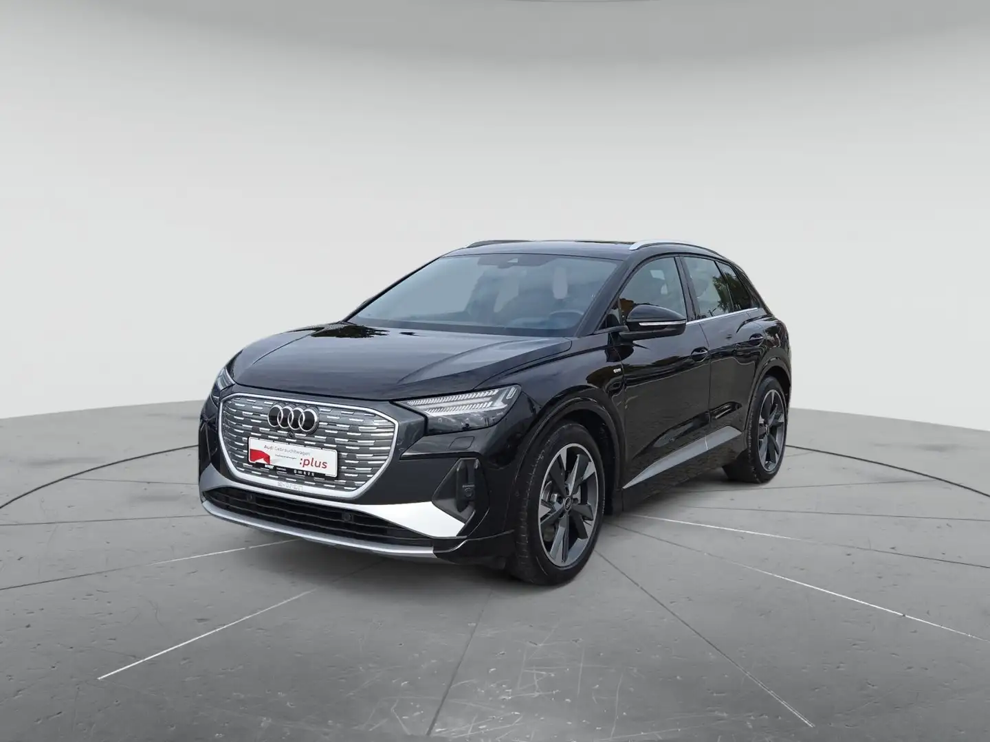 Audi Q4 e-tron 50, S LINE/MATRIX/KAM/NAVI/WÄRMEPUMPE/ Schwarz - 2