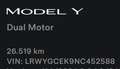 Tesla Model Y kaufe auch Tesla an+ab 400€ Leasing mög. Modrá - thumbnail 2