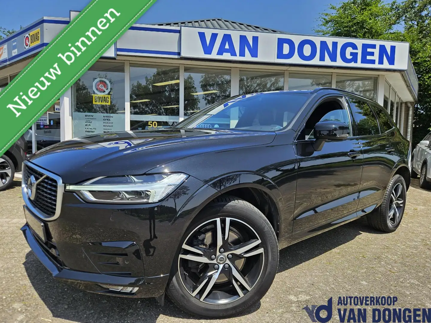 Volvo XC60 2.0 T4 R-Design Automaat | Trekhaak / H&K | BTW Noir - 1