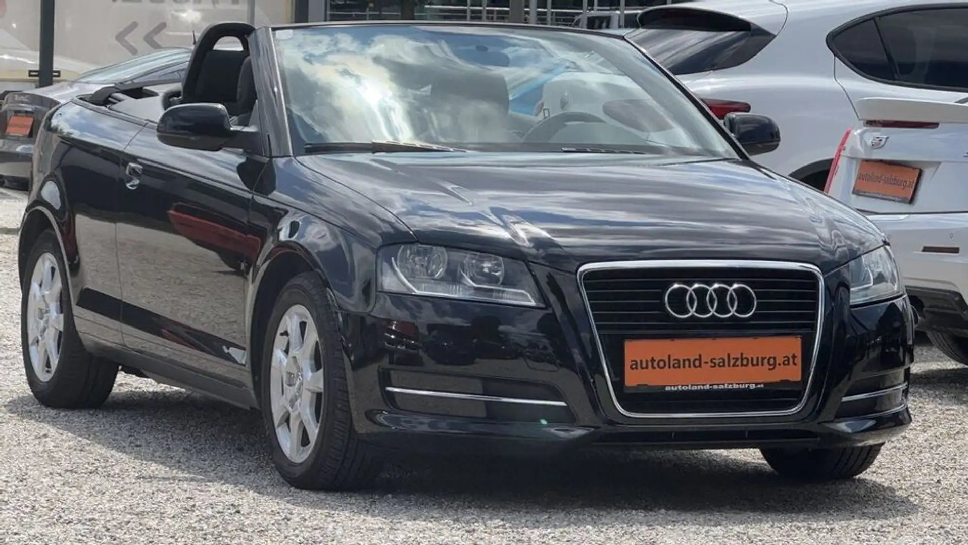 Audi A3 Cabrio *Akustik-Verdeck *MMI* ZR und WAPU NEU!! Negro - 1