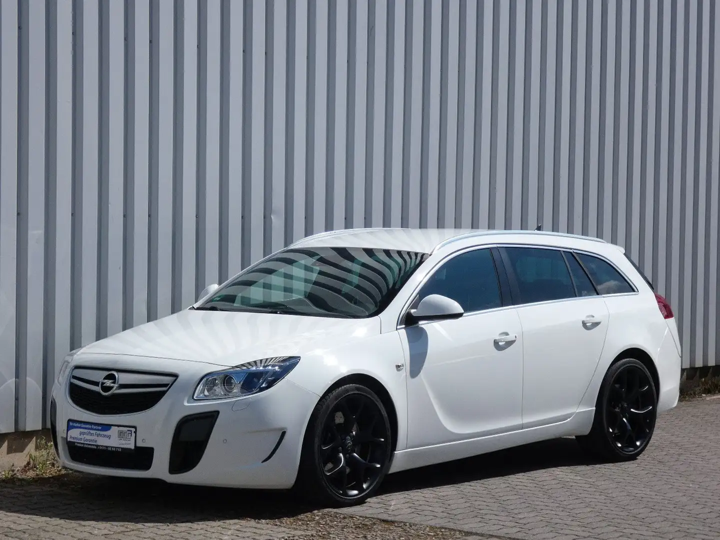 Opel Insignia A Sports Tourer OPC 4x4-Leder-Navi-Xeno Blanc - 2