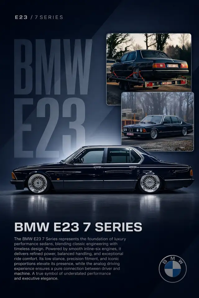BMW 728i E23 7 serie, foto 9