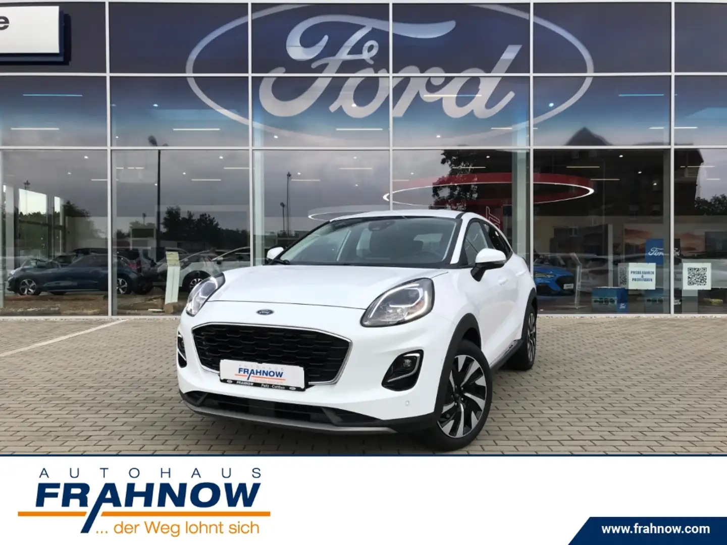 Ford Puma 1.0 EcoBoost MHEV Titanium LED NAVI ALLWETTER DAB Weiß - 1