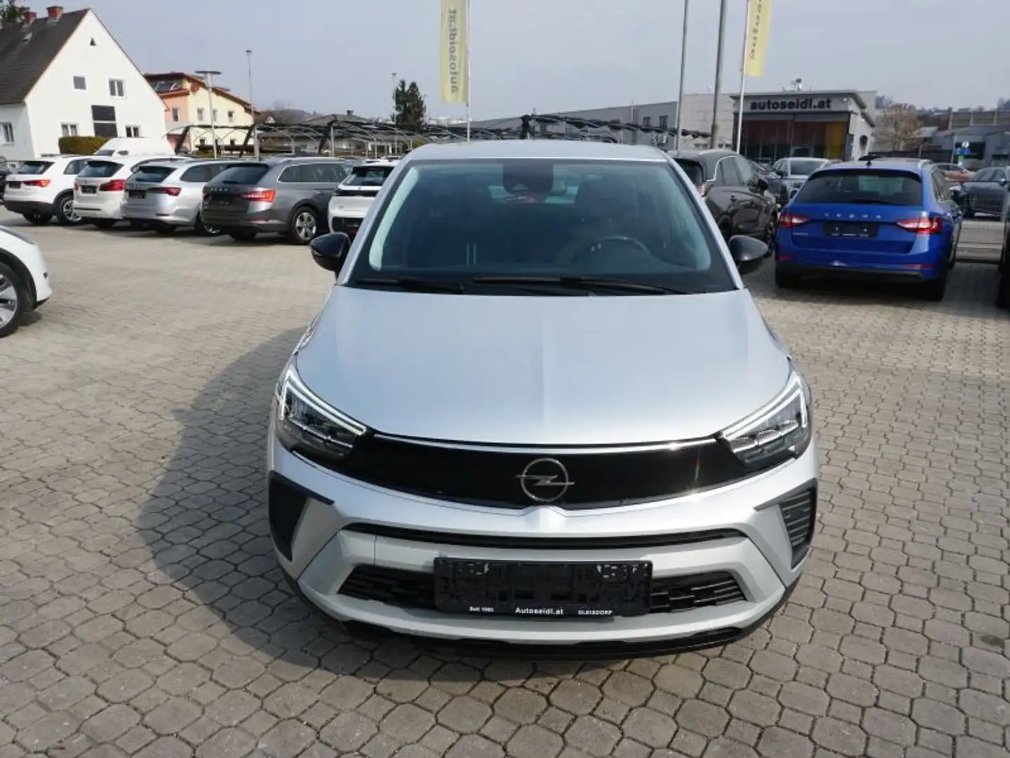 Opel Crossland 1,2 T Elegance *2023er+WENIG KM* Silber - 2