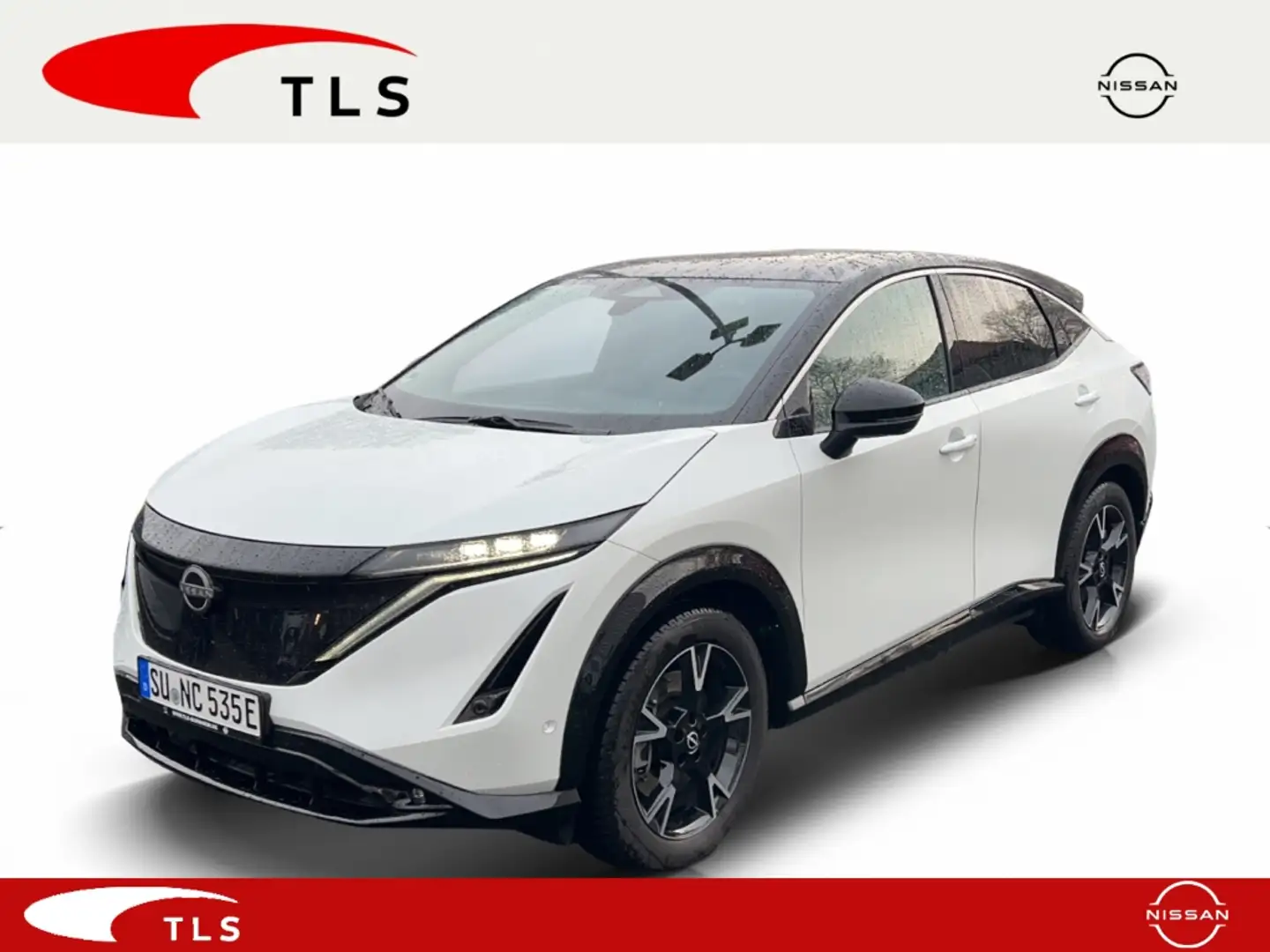 Nissan Ariya 87KWH - EVOLVE-PACK - 20'' ALU HUD Panorama Navi L Alb - 1