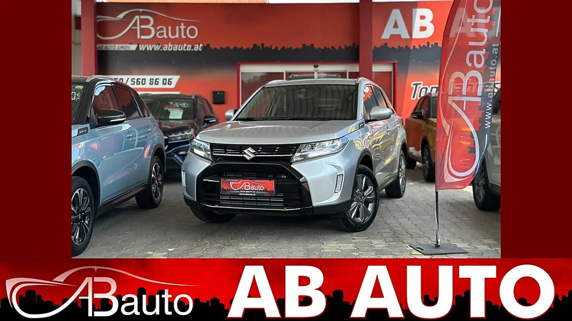 Suzuki Vitara 1,4 Hybrid ALLGRIP shine Aut. TAGESZULASSUNG Silber - 1