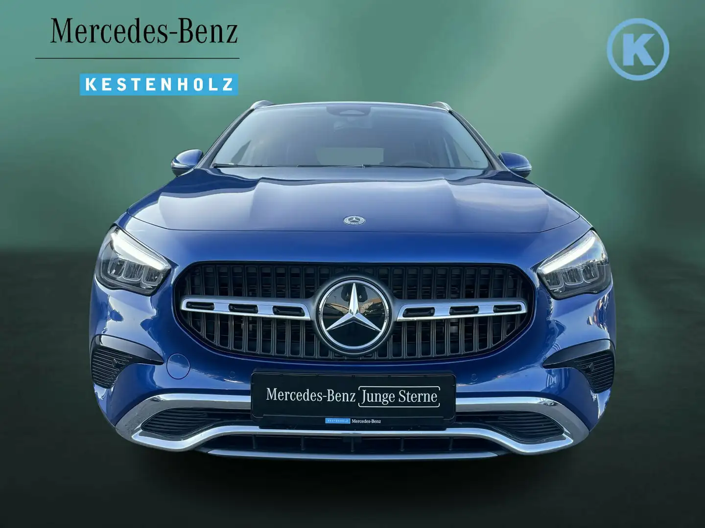 Mercedes-Benz GLA 200 GLA 200 PROGRESSIVE+AHK+DISTRO+KAM+EASYP+LENKHZ Blau - 2