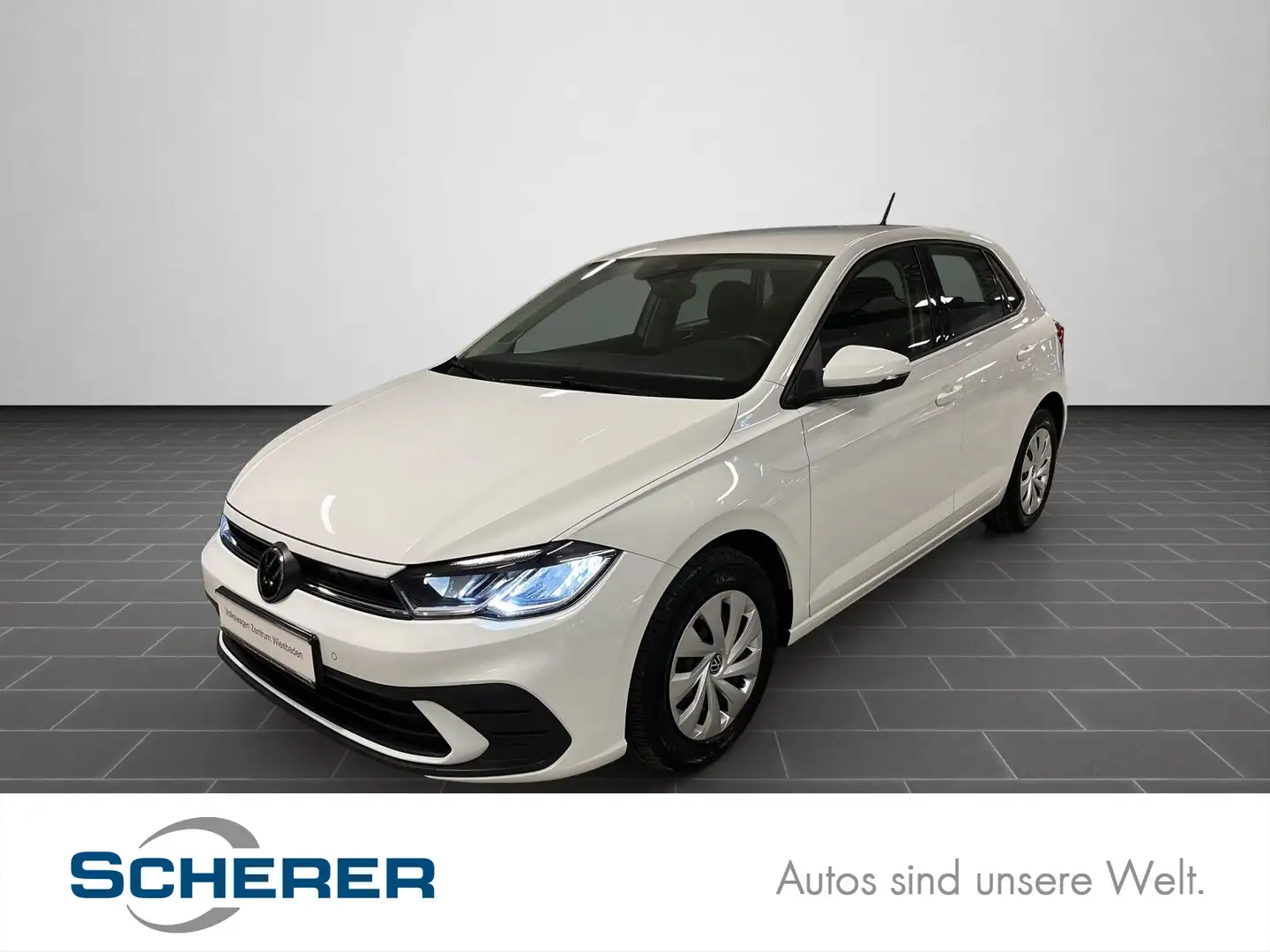 Volkswagen Polo 1.0 TSI DSG Life, Navi, Sitzh., Kamera, APP Blanc - 1