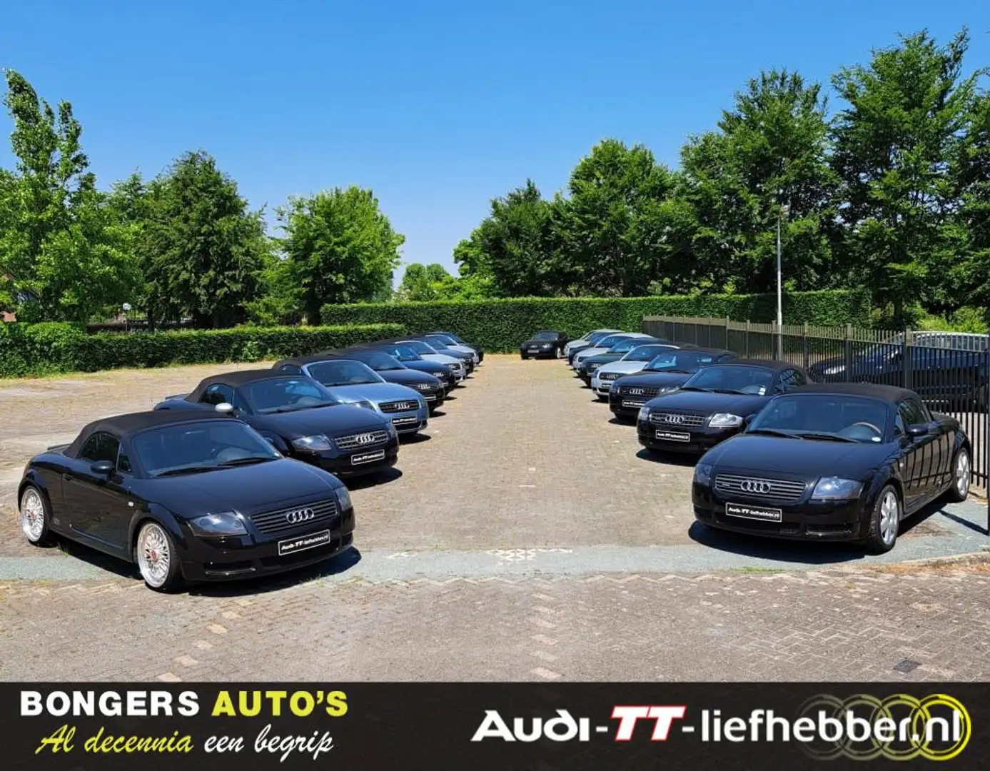 Audi TT 1.8 T ROADSTER  150 PK Zwart - 1