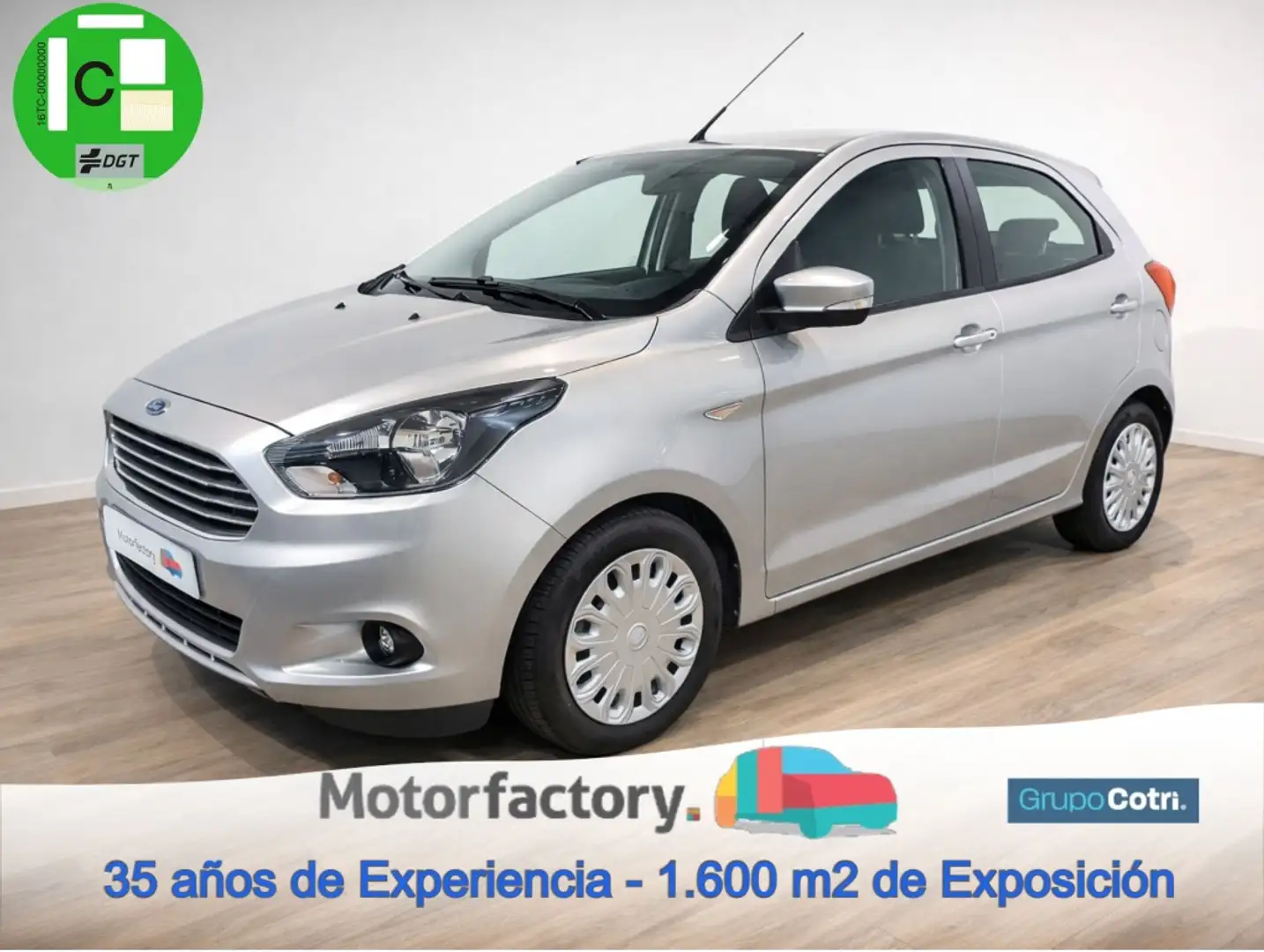 Ford Ka/Ka+ Ka+ 1.19 Ti-VCT Essential Plateado - 1