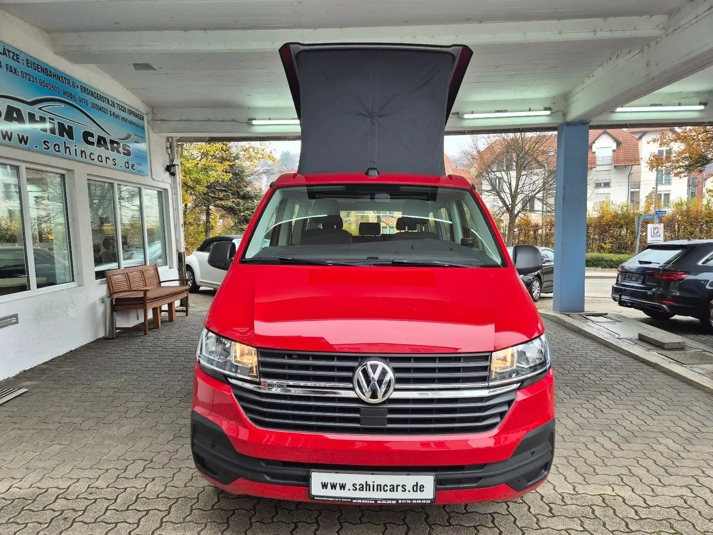 Volkswagen T6 California T6.1 2.0TDI 4x4 California Beach SMARTLINK/PDC Rot - 2