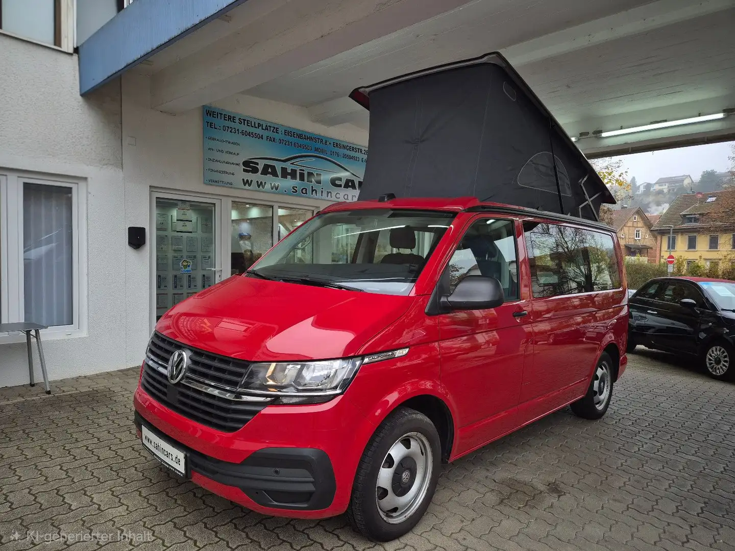 Volkswagen T6 California T6.1 2.0TDI 4x4 California Beach SMARTLINK/PDC Rot - 1