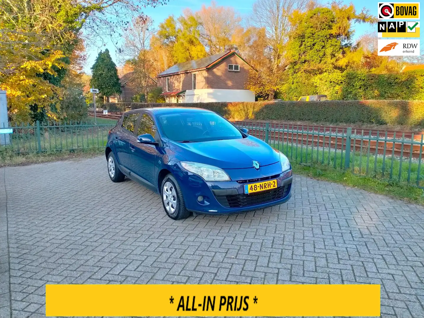 Renault Megane 1.6 Authentique airco ALLINPRIJS Blauw - 1