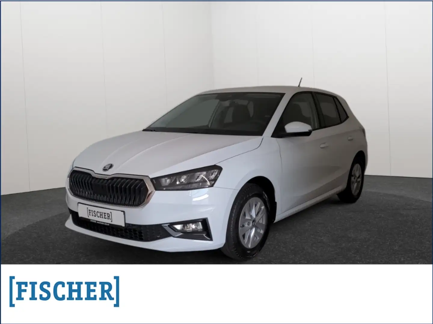 Skoda Fabia 1.0 Selection LED Klimaaut. SHZ Digital display Weiß - 1
