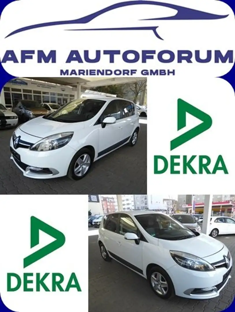 Renault Scenic Energy Start/Stopp --TÜV/AU NEU-- Weiß - 1