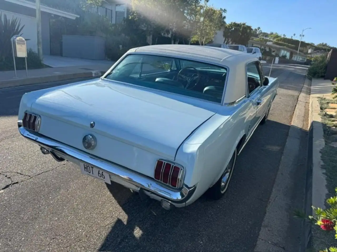 Ford Mustang COUPE TOIT VINYLE BLANC 289ci V8, foto 2