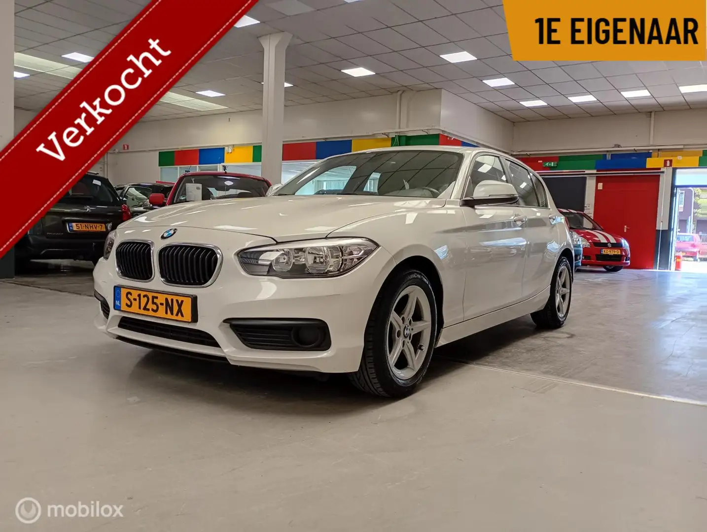 BMW 116 1-serie 116i Executive AIRCO / NAVIGATIE / BLUETOO Bianco - 1