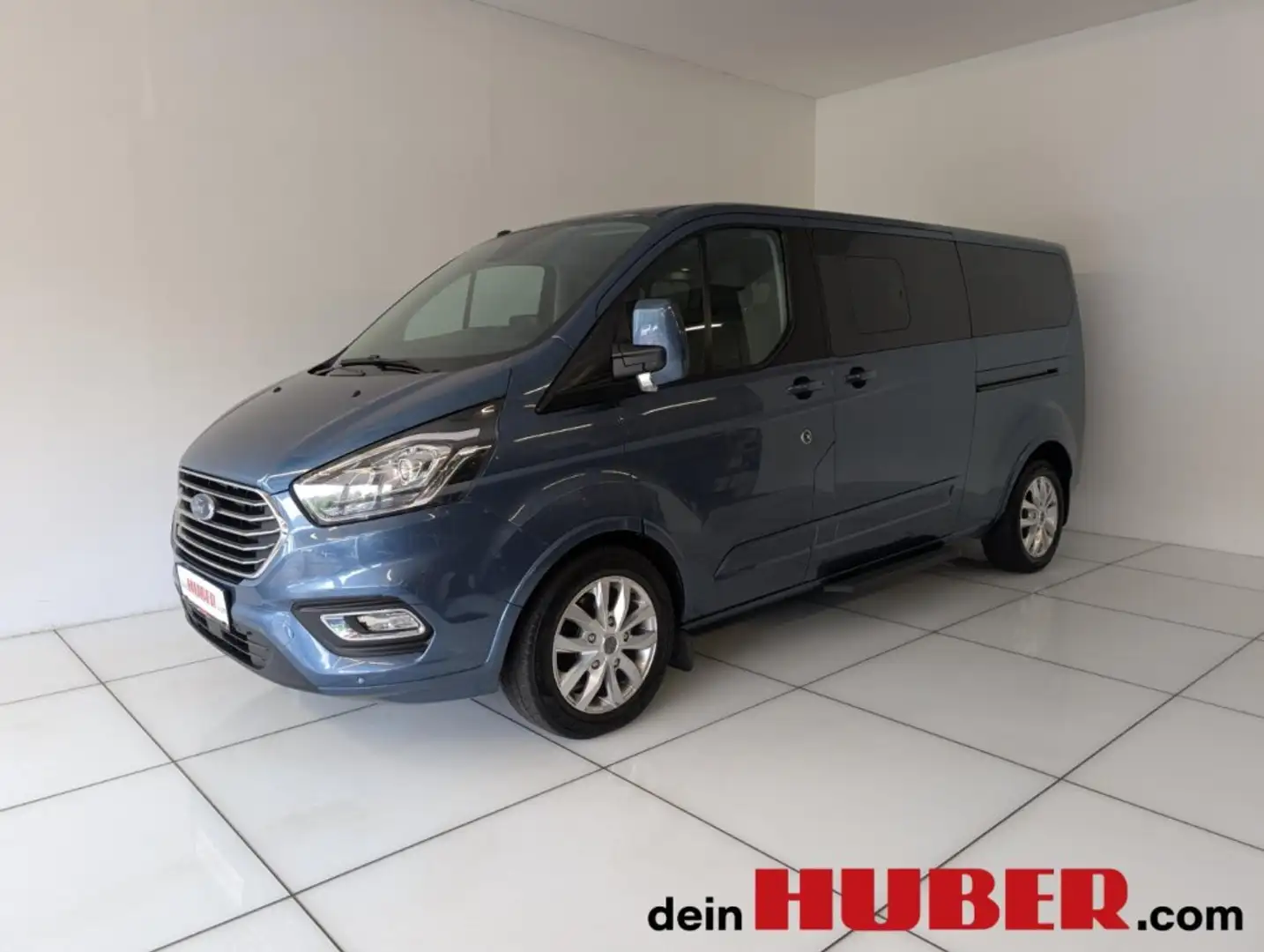 Ford Tourneo Custom 2.0 TDCi 310L2 Titanium Blau - 1