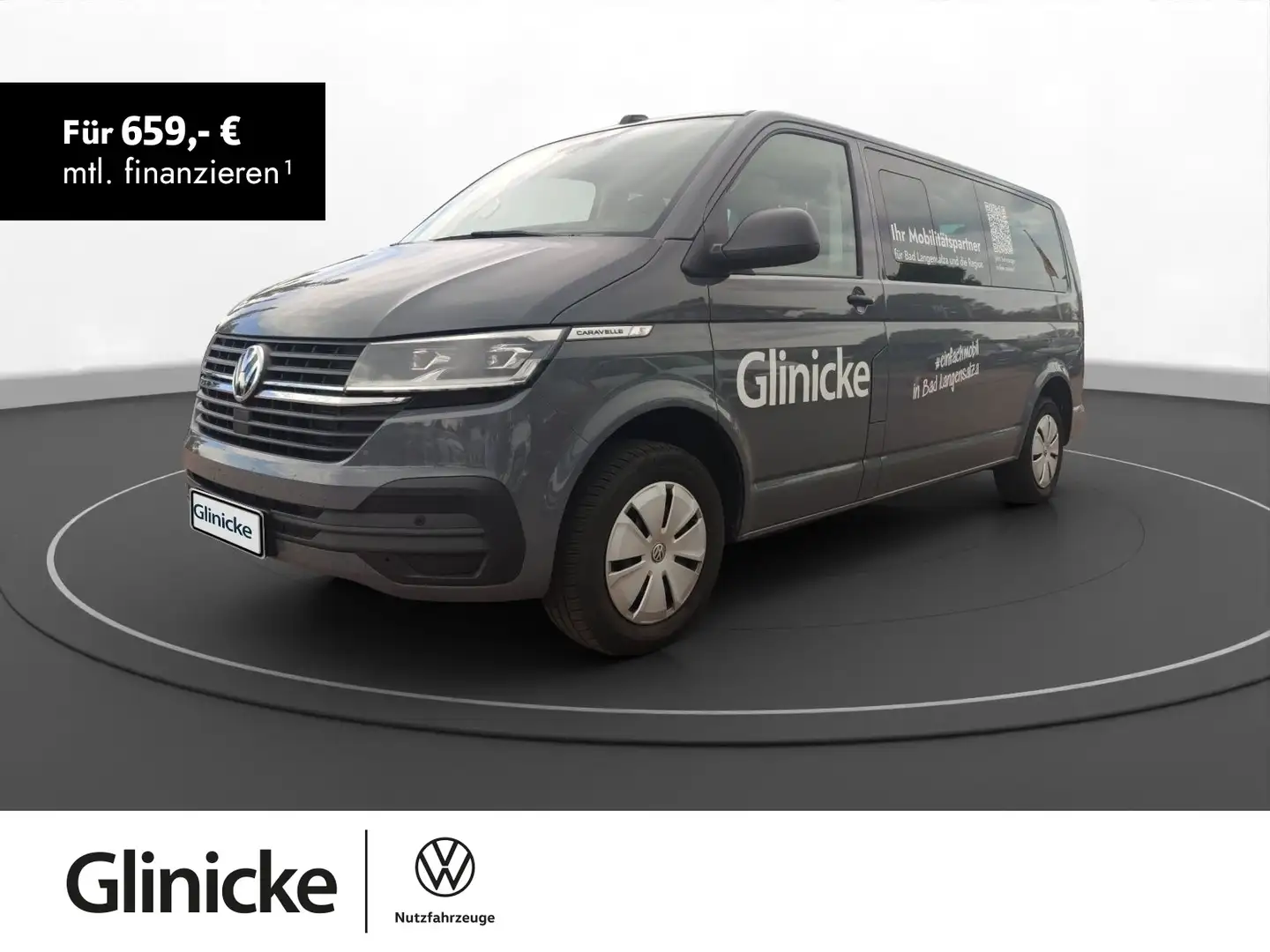 Volkswagen T6.1 Caravelle Trendline Lang 2,0 l TDI 110 kW L Grau - 1