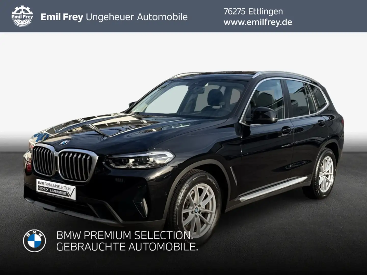 BMW X3 xDrive20i Aut. Schwarz - 1