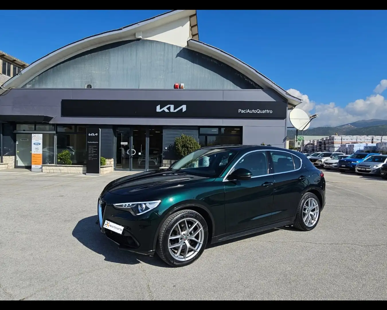 Alfa Romeo Stelvio 2.2 Turbo Ti Verde - 1
