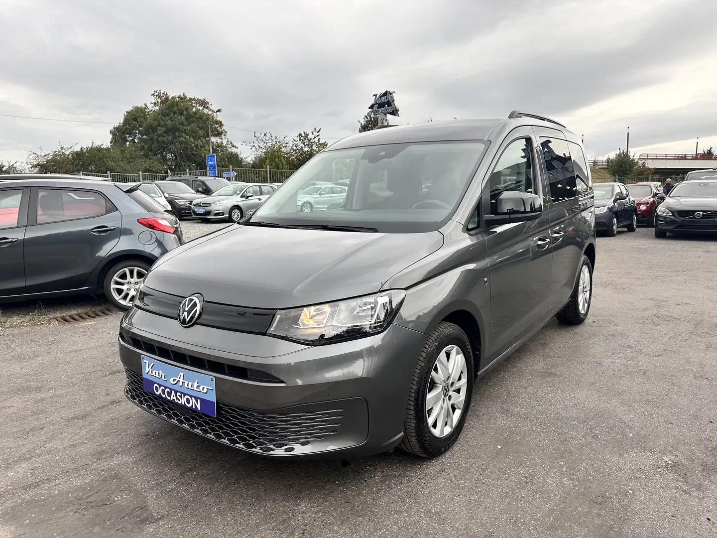 Volkswagen Caddy Caddy 2.0 TDi Life 5pl. DSG Gris - 2