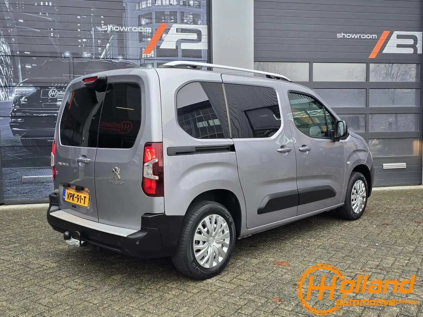 Peugeot Partner bestel 1.5 BlueHDI Asphalt|ZEER NETTE BUS|LAAG KM Gris - 2