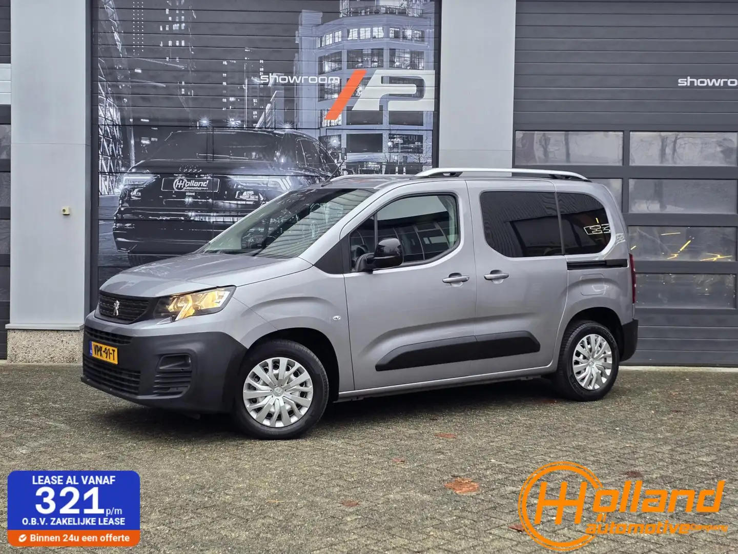 Peugeot Partner bestel 1.5 BlueHDI Asphalt|ZEER NETTE BUS|LAAG KM Gris - 1