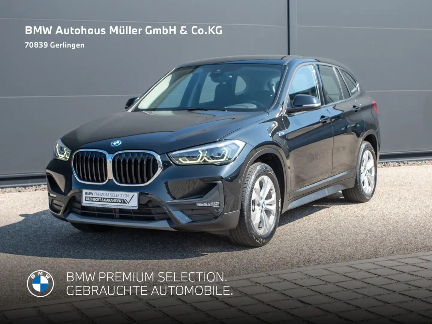BMW X1 xDrive25eA LED Navi Einparkhilfe DAB 1VB Klima Nero - 2