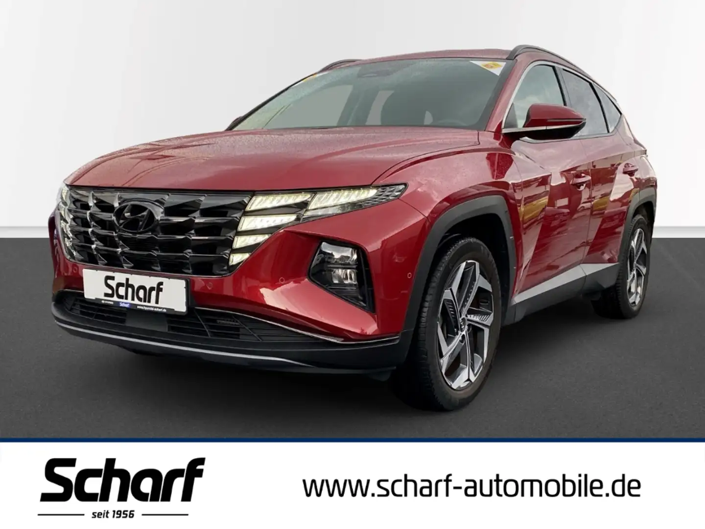 Hyundai TUCSON Prime 1.6 PHEV AT-6 4WD Navi Leder Rü.CAM DAB SHZ Rot - 1