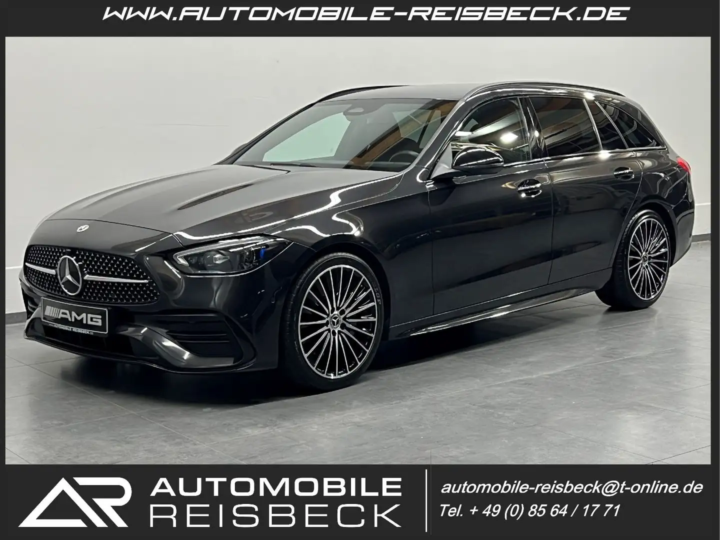 Mercedes-Benz C 220 d T*AMG*Digital Light*AHK*Kamera*Night*19" Grau - 1